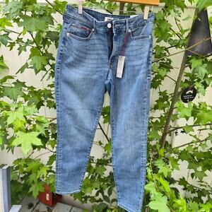 NWT Tommy Jeans Skinny Mid Rise Ankle Jeans Super Stretch - Sz 8/29